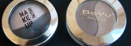 Бесконечно любимые тени BeYu и Make up Factory №8