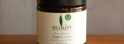 Австралийская Органическая Косметика: ночной крем Sukin Moisture Restoring Night Cream