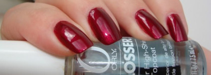 Orly # 40162 и Glosser Super High-Shine Topcoat, созданы ли друг для друга?
