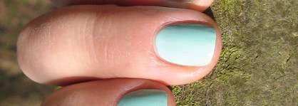 Мятный лак Rimmel