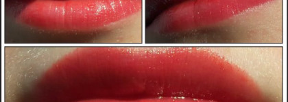 Губная Помада "Сияющая Вуаль" от Yves Rocher "Молочное желе"(№5) и "Клубничное желе"(№4)