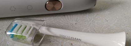 Чистка зубов и лица со звуковой зубной щёткой Soocas X3