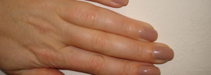 Еще один мой лак "nude"