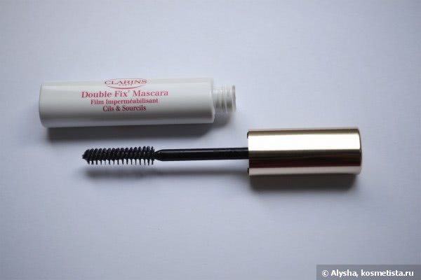 Double fix mascara водостойкий фиксатор для ресниц и бровей