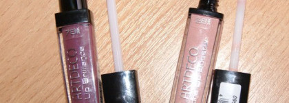 Блески для губ Artdeco Hydra Lip Booster №28 и Artdeco Lip Brilliance №78