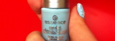 Эксперимент на зимнюю тему с Essence Мulti dimension 74 Fall for me + tip painter