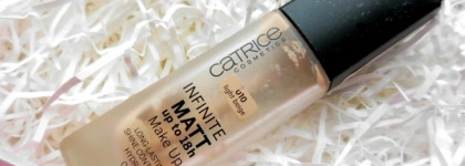 Идеальный помощник - Тональная основа Catrice Infinite matt up to 18h тон 010 light beige