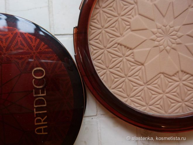 Идеальная бронзирующая пудра для светлой кожи Artdeco Bronzing Magnum Powder в оттенке 6 Sunburst
