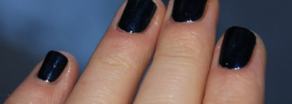 Estee Lauder Pure Color Nail Lacquer in Blue Blood, Bete Noire, Black Plum, Viper Fall 2012 "Beyond Black"