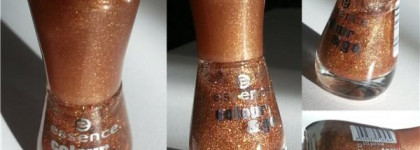 Рождество с Essence Colour & Go nail polish  "121 gold fever"