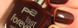 Похожи? Нет! p2 Last forever nail polish "120 dangerous affair" и p2 Color Victim nail polish "700 rich & royal"