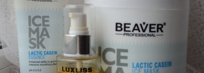 Чудесные сыворотка и маска с казеином для волос от Beaver