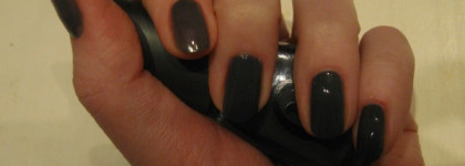 Chatte Noir N 048 ногти цвета мокрого асфальта