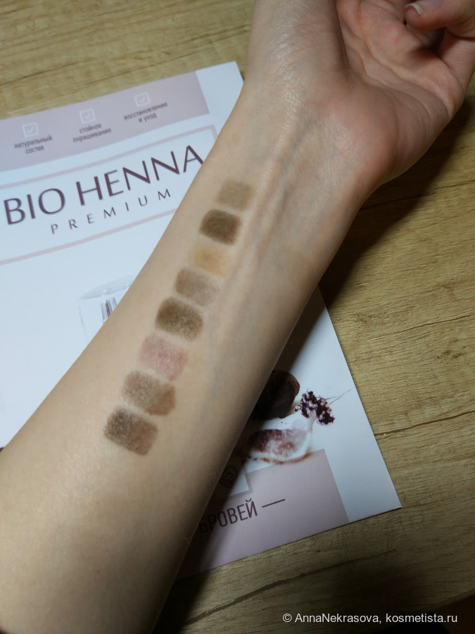 Bio henna premium для бровей инструкция