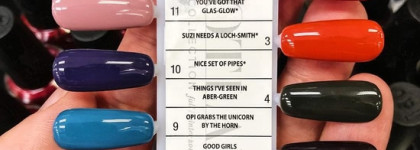 Осенняя коллекция OPI Scotland Fall 2019