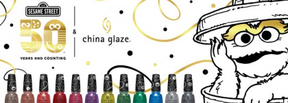 China Glaze Sesame Street Holiday Collection 2019