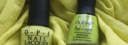 Мои лаймовые будни с OPI и Nubar
