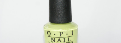 Мои лаймовые будни с OPI и Nubar