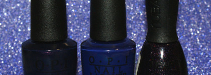 Драгоценный ноябрь синих камней с OPI и Nubar