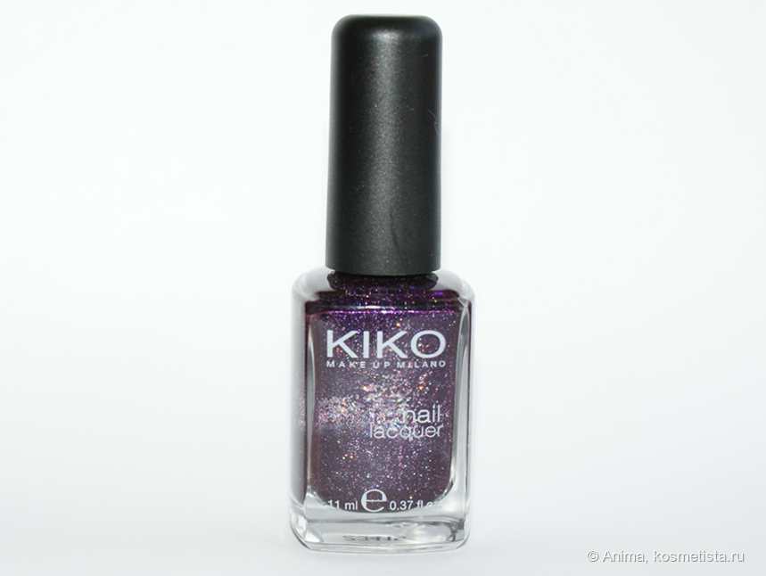 Kiko Milano Nail Lacquer 255 Viola Microglitter
