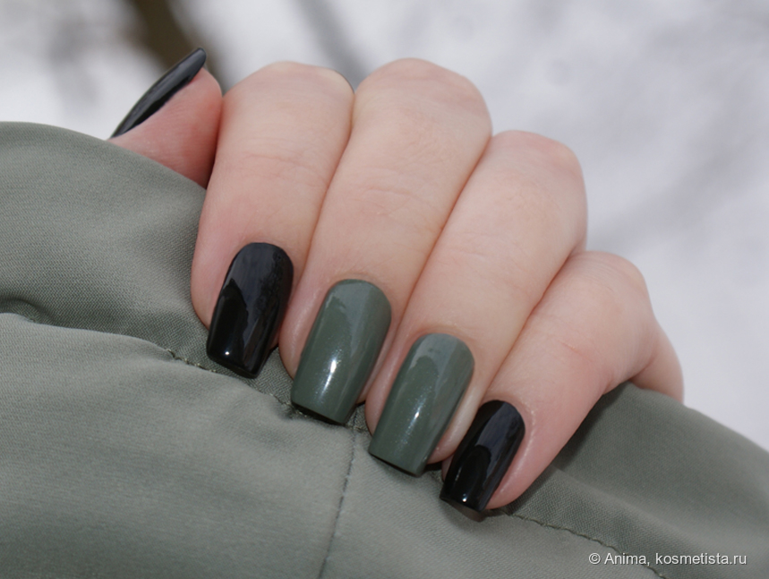 Essie Nail Lacquer Sew Psyched и Licorice уличный свет + вспышка