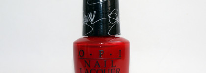 Красный прекрасный OPI Nail Lacquer Over & Over A-Gwen