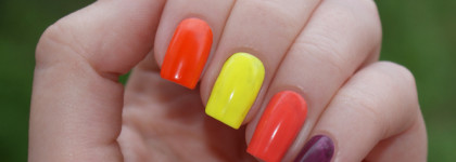 Моя коллекция неоновых лаков