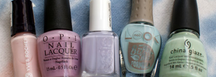 Трендовый маникюр в пастельных оттенках