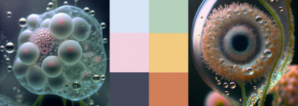 Нежный маникюр в цветах палитры мая