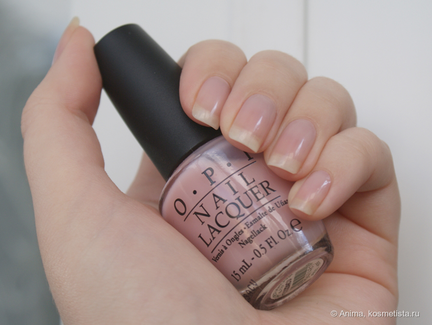 OPI In The Spot-Light Pink. Архивное фото 2012 года