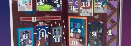 Адвент-календарь к Хэллоуину Orly Kelli's Haunted House Advent Calendar