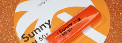 Оранжевое настроение с солнцезащитным бальзамом для губ Holly Polly Sunny SPF 50+ Манго & Ваниль