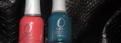 Мои осенние обновки! Orly "Pink Chocolate" & Orly "Sapphire Silk"