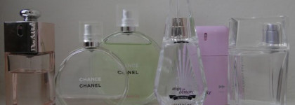 Мой парфюм,любимый и не очень