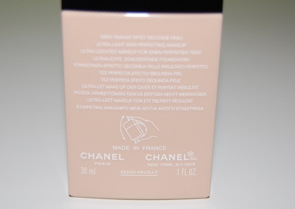 Мой верный спутник: Chanel Vitalumière Aqua Ultra-Light Skin Perfecting Makeup Instant Natural Radiance SPF 15 в оттенке B20