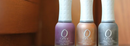 Orly 40243 Purple Velvet / 40253 Glam Rock / 40255 Iron Butterfly