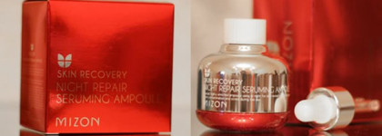 Сыворотки Mizon: Original Skin Energy Collagen 100 / Night Repair Seruming Ampoule / Hyaluronic Acid 100