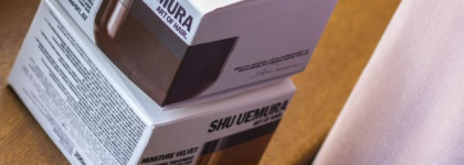 Маски для волос Shu Uemura Art of Hair: Moisture Velvet Treatment и Shusu Sleek Masque