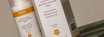 REN Evercalm Anti-Redness Serum и REN Glycolactic Radiance Renewal Mask