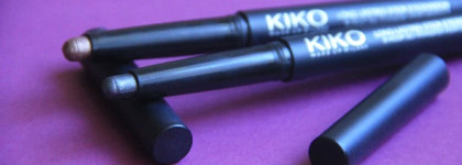 Тени в карандаше Kiko Long lasting Stick Eyeshadow #05 и #19