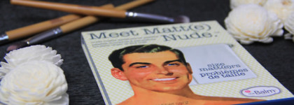 Привет Мэтт! Палетка матовых теней от The Balm Meet Matt(e) Nude