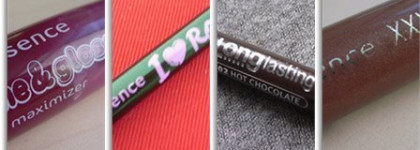 Два карандаша и два блеска Essence