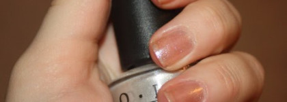 Мой снежный лак "Happy Anniversary!"