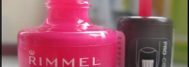 Потехе час с лаком Rimmel 60 Seconds 260 Funtime Fuchsia