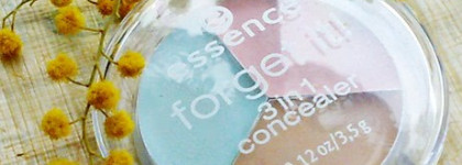 Essence Forget It! 3 in 1 Concealer - Палитра консилеров