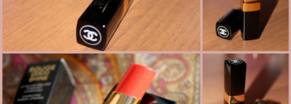 Нежный коралл. Летняя лимитка 2012. Chanel. Rouge Coco Shine #447 En Vogue