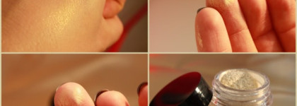 Сияние золота с Inglot AMC pure pigment eye shadow #30