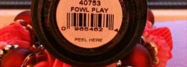 Orly - Fowl Play или как я приручала птиц