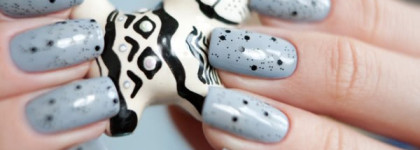 Zoya — Kristen + Nubar - Black Polka Dots