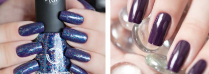 Color Club — Ukrainian Night + Dance Legend — TOP Для тёмных лаков № 603